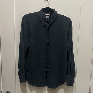 H&M Charcoal Button-Up Shirt